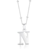 Thumbnail Image 0 of Sterling Silver Initial N Pendant