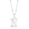 Thumbnail Image 0 of Sterling Silver Initial N Pendant