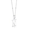 Thumbnail Image 2 of Sterling Silver Initial N Pendant