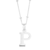 Thumbnail Image 0 of Sterling Silver Initial P Pendant