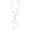 Thumbnail Image 0 of Sterling Silver Initial S Pendant