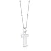 Thumbnail Image 2 of Sterling Silver Initial T Pendant