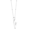 Thumbnail Image 2 of Sterling Silver Initial V Pendant