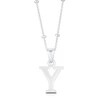 Thumbnail Image 1 of Sterling Silver Initial Y Pendant
