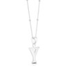 Thumbnail Image 2 of Sterling Silver Initial Y Pendant