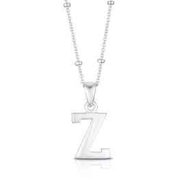 Sterling Silver Initial Z Pendant