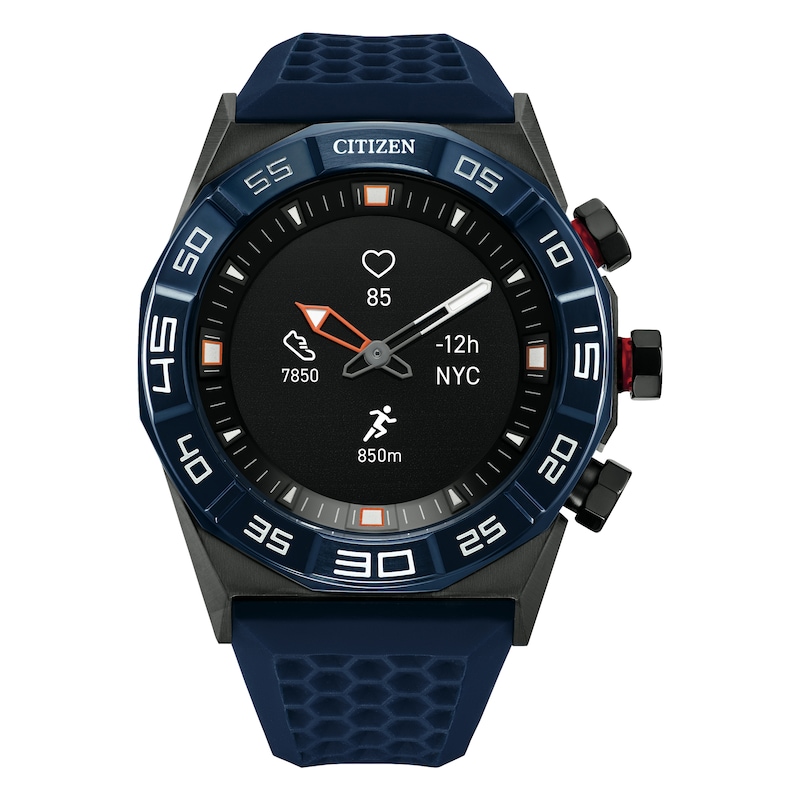 Main Image 1 of Citizen CZ Smart Men's Blue Silicone Strap SmartWatch