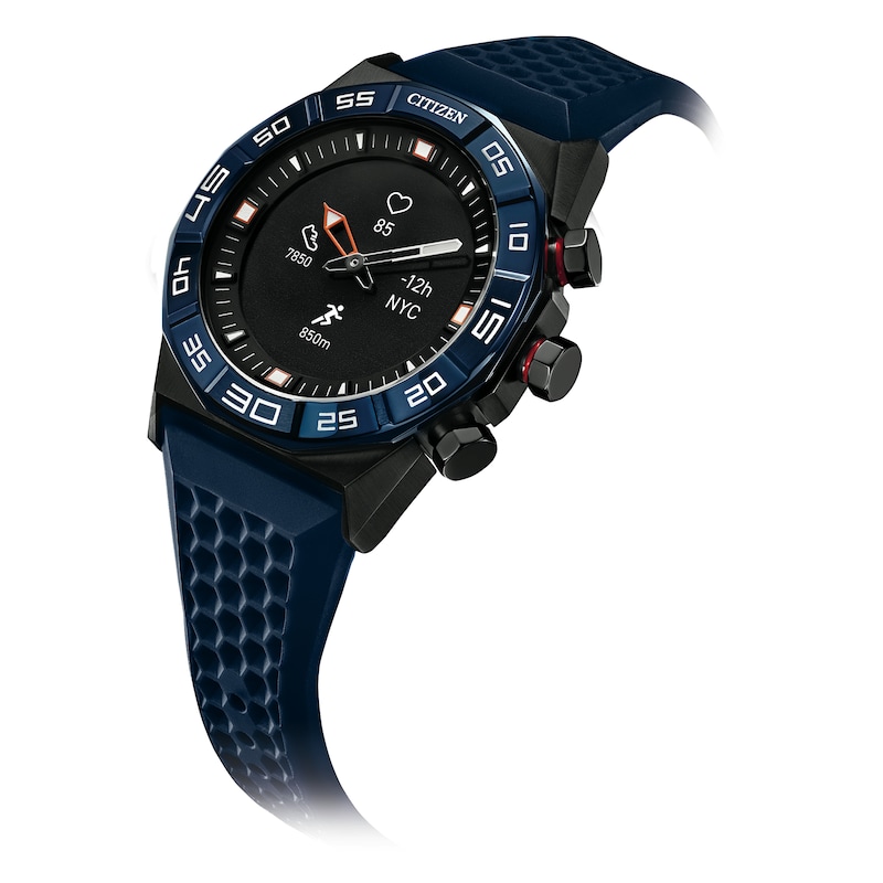 Main Image 3 of Citizen CZ Smart Men's Blue Silicone Strap SmartWatch