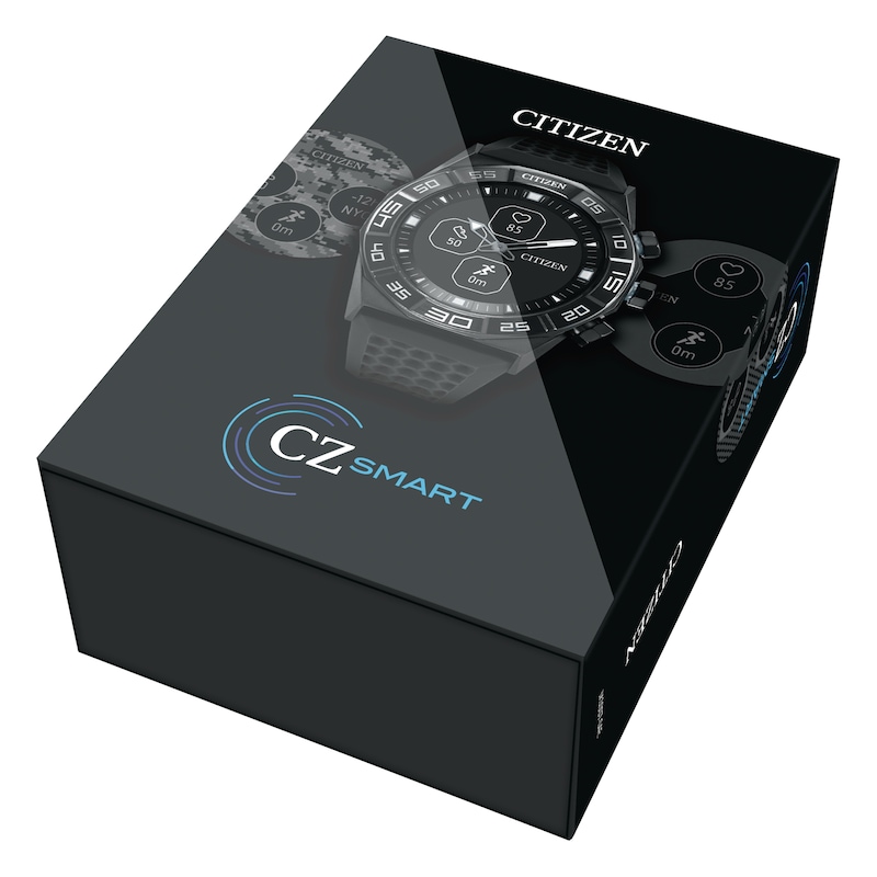 Main Image 6 of Citizen CZ Smart Men's Black Silicone Strap SmartWatch