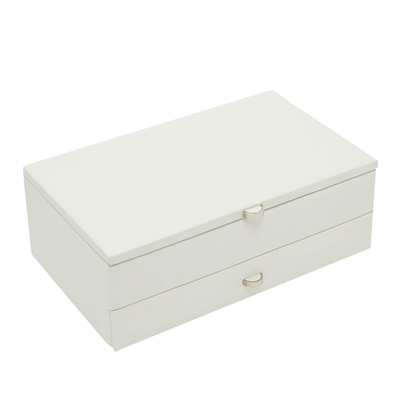 Carters Medium Chalk White Jewellery Box H.Samuel
