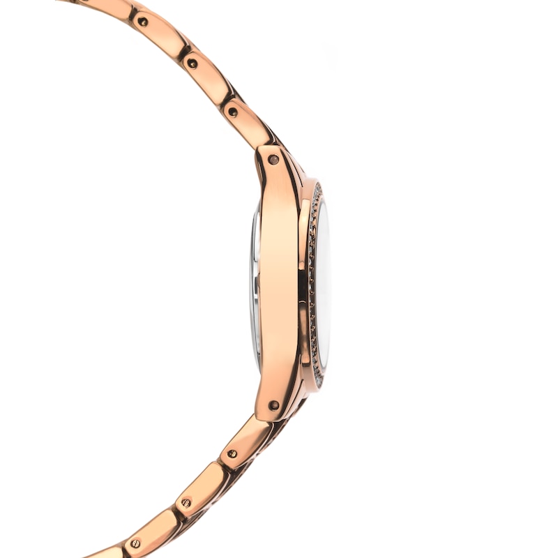 Main Image 5 of Sekonda Joanne Ladies' Stone Set Rose Gold-Plated Bracelet Watch