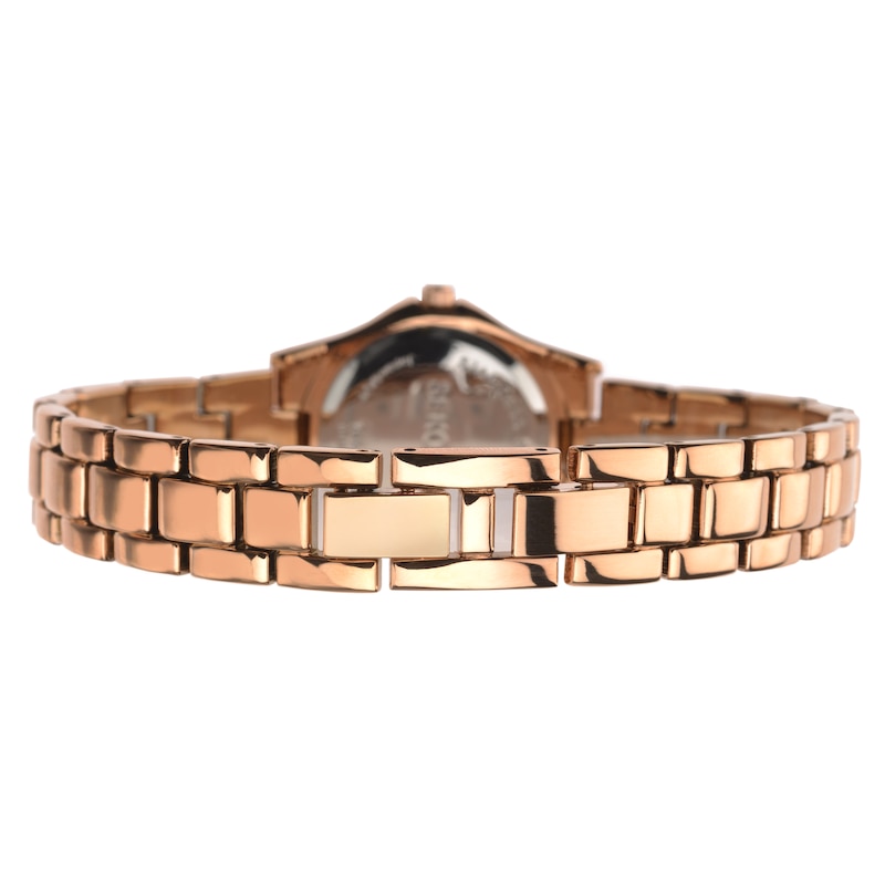 Main Image 6 of Sekonda Joanne Ladies' Stone Set Rose Gold-Plated Bracelet Watch