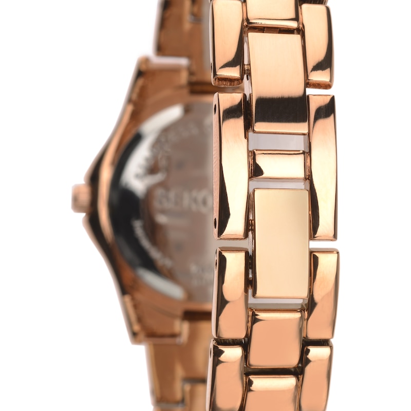 Sekonda Joanne Ladies' Stone Set Rose Gold-Plated Bracelet Watch