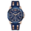 Thumbnail Image 0 of Guess Men's Chrono Dial Blue Silicone Strap Watch