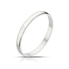 Thumbnail Image 2 of Platinum 2mm Heavy D Shape Ring