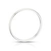 Thumbnail Image 3 of Platinum 2mm Heavy D Shape Ring