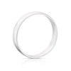 Thumbnail Image 3 of Platinum 4mm Heavy D Shape Ring