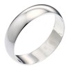 Thumbnail Image 1 of Platinum 6mm Extra Heavy D Shape Ring
