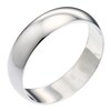 Thumbnail Image 0 of Platinum 6mm Extra Heavy D Shape Ring