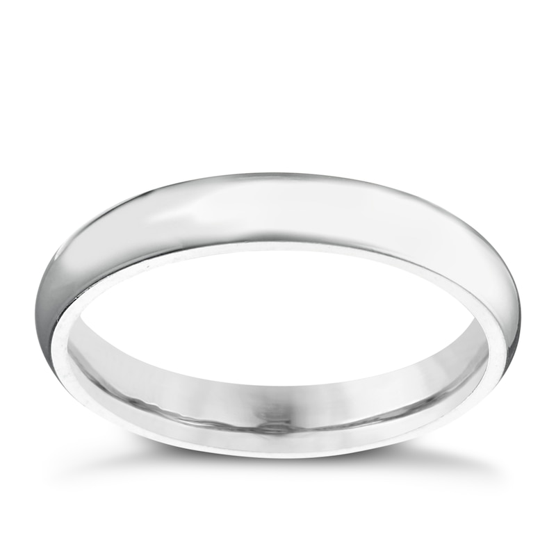 Platinum 3mm Super Heavy Court Ring