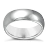 Thumbnail Image 1 of 18ct White Gold 7mm Super Heavy Court Ring