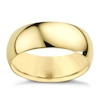 Thumbnail Image 1 of 18ct Yellow Gold 7mm Extra Heavy D Shape Ring