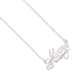 Harry Potter Sterling Silver & Crystal Always Necklace