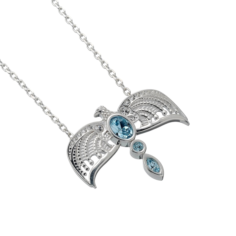Main Image 1 of Harry Potter Sterling Silver & Crystal Diadem Necklace