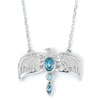 Thumbnail Image 1 of Harry Potter Silver & Crystal Diadem Necklace