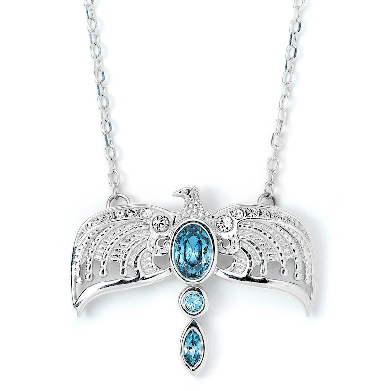 Harry Potter Silver & Crystal Diadem Necklace
