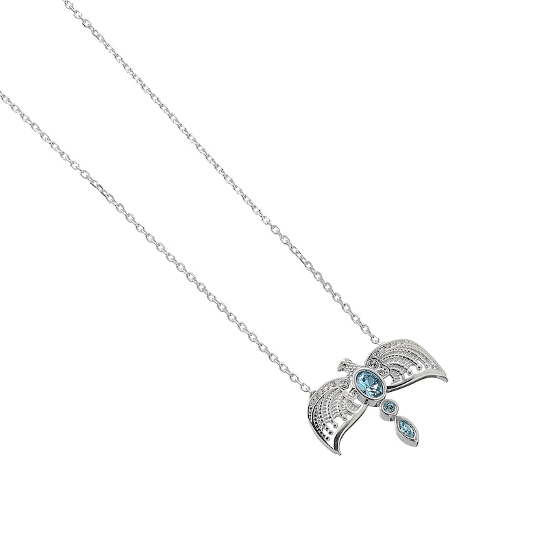 Main Image 3 of Harry Potter Sterling Silver & Crystal Diadem Necklace