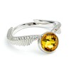 Thumbnail Image 1 of Harry Potter Silver & Crystal Golden Snitch Ring - Small