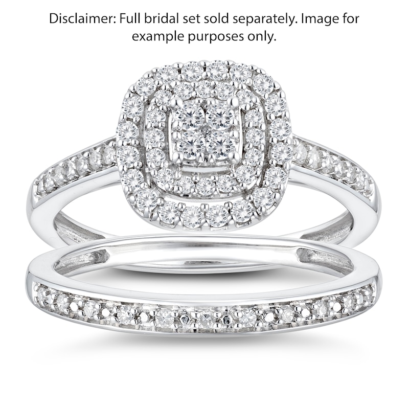 Main Image 2 of Perfect Fit 9ct White Gold Eternity Diamond Ring