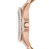 Thumbnail Image 2 of Fossil Ladies' Rose Gold Tone Leather Strap Watch