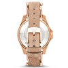 Thumbnail Image 2 of Fossil Ladies' Rose Gold Tone Leather Strap Watch