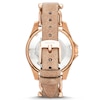 Thumbnail Image 3 of Fossil Ladies' Rose Gold Tone Leather Strap Watch