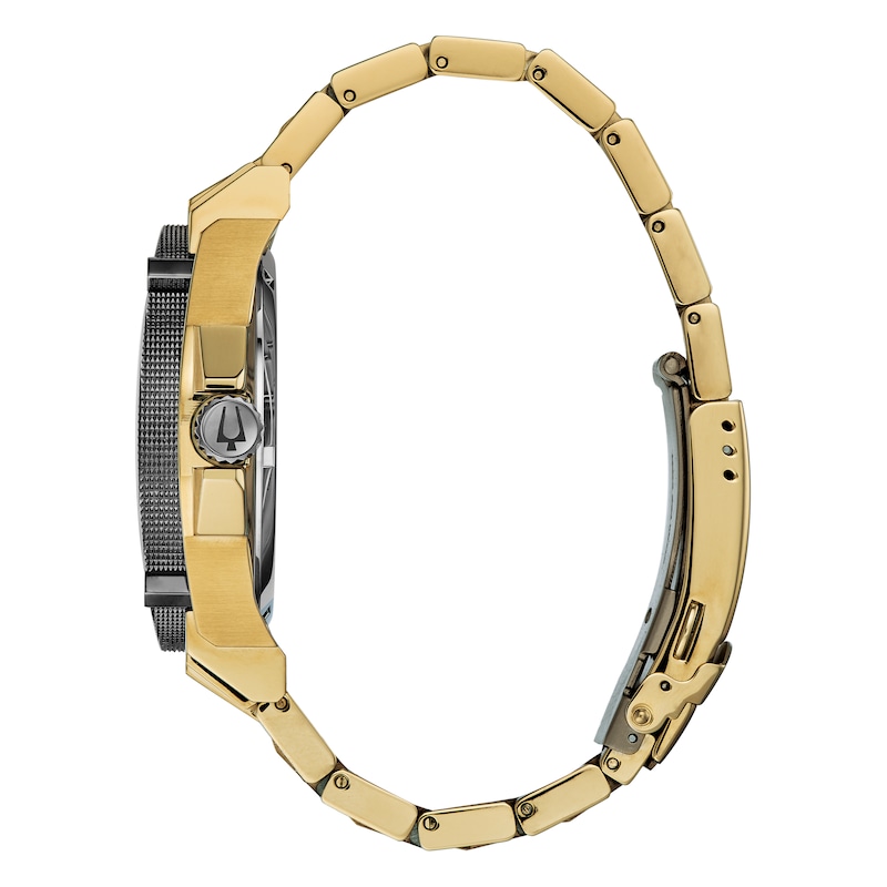Main Image 3 of Bulova Icon High Precision Men's Gold Tone Bracelet Watch