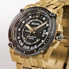 Thumbnail Image 4 of Bulova Icon High Precision Men's Gold Tone Bracelet Watch