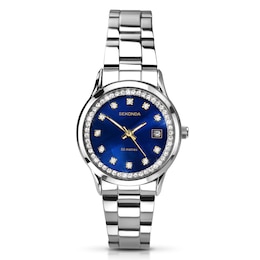 Sekonda Catherine Midnight Star Ladies' Stainless Steel Watch