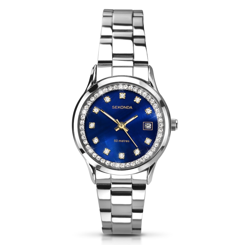 Sekonda Catherine Midnight Star Ladies' Stainless Steel Watch