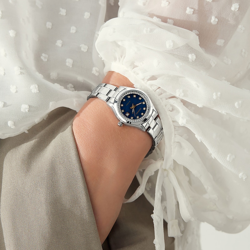 Main Image 7 of Sekonda Catherine Midnight Star Ladies' Stainless Steel Watch