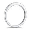 Thumbnail Image 2 of 9ct White Gold 0.15ct Diamond Channel Set Eternity Ring