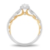Thumbnail Image 3 of Enchanted Disney Fine Jewellery 0.50ct Diamond Rapunzel Ring