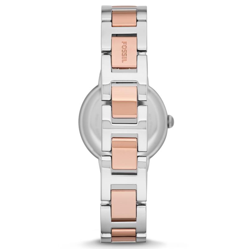 Fossil Ladies' Two Tone Stainless Steel Bracelet Watch