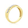 Thumbnail Image 3 of 9ct Yellow Gold 0.12ct Diamond Crossover Ring