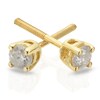 Thumbnail Image 1 of 9ct Yellow Gold 0.25ct Diamond Solitaire Stud Earrings