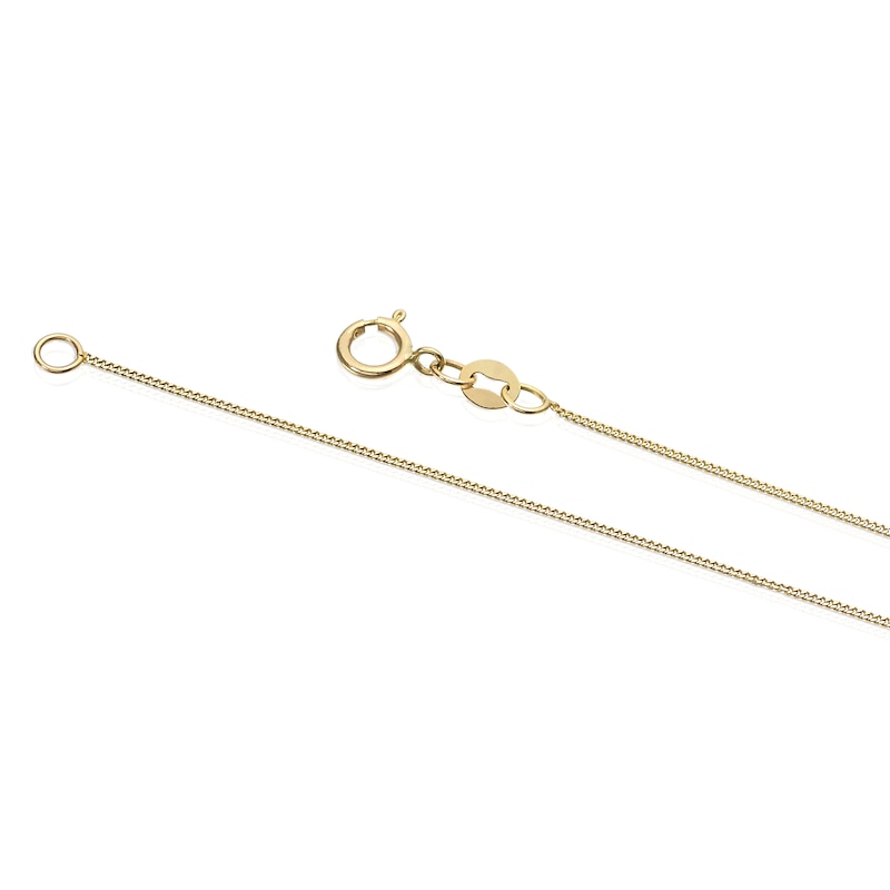 Main Image 3 of 9ct Yellow Gold 0.33ct Diamond Pendant