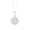 Thumbnail Image 0 of Sterling Silver Round St Christopher Pendant