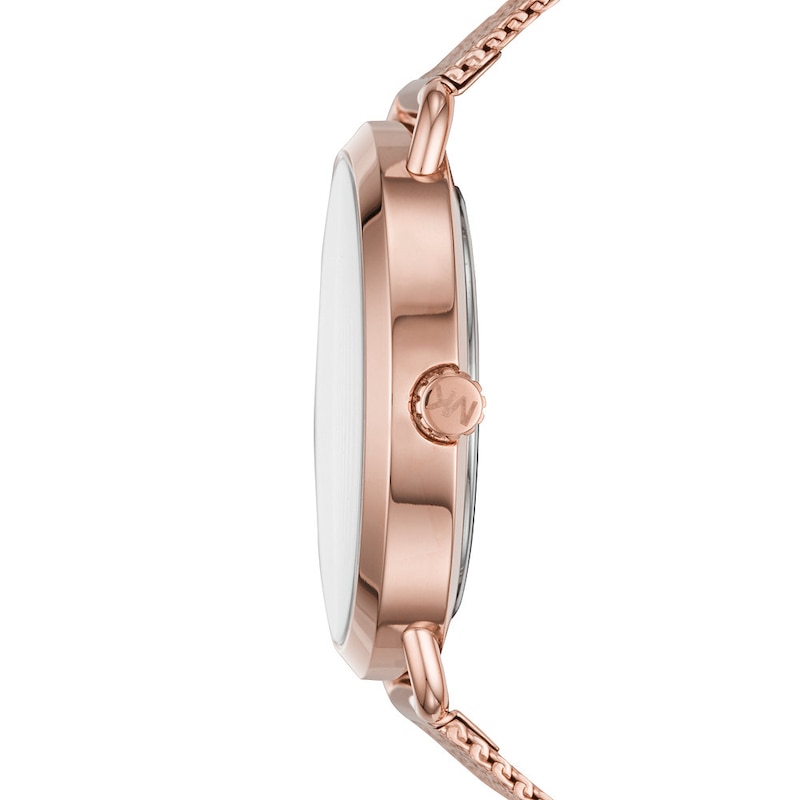 Michael Kors Portia Ladies' Rose Gold Tone Bracelet Watch
