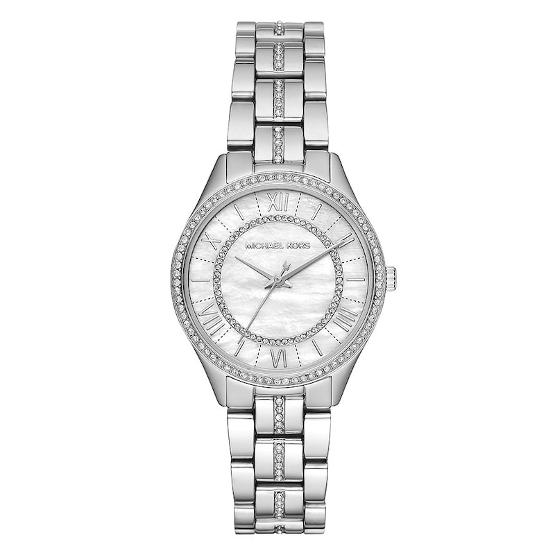 Michael Kors Lauryn Ladies' Stainless Steel Bracelet Watch